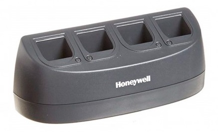 Cargador de Baterías Honeywell MB4-BAT-SCN01NAD0 | 22012 - Cargador de batería de 4 bahías para Lectores de Código de Barras Honeywell 3820, 4820, 1902, Capacidad : Hasta 4-Baterias Simultáneamente, Incluye fuente de alimentación.