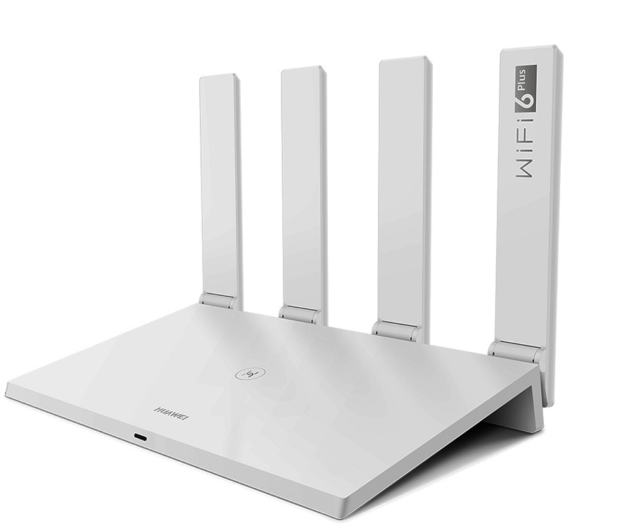 Router 2976 Mbps - Huawei WiFi Plus AX3 | 2203 - Router WiFi AX3, WiFi 6, Velocidad: 2976 Mbps (2.4GHz: 574 Mbps / 5 GHz: 2402 Mbps), 1x WAN Ethernet Gigabit / 3x LAN Ethernet Gigabit, CPU Gigahome 2-core 1.2 GHz, Botón H. 6941487206803-B