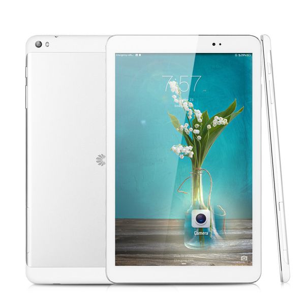 Huawei T1-A21W: Tablet Huawei, Color Plateado, Pantalla 9.6'' IPS, HD 800 x 1280, Android, Camara Posterior 5MP con Flash, Camara Frontal 0.3MP, RAM 1GB, ROM 8GB, Garantía 1 Año