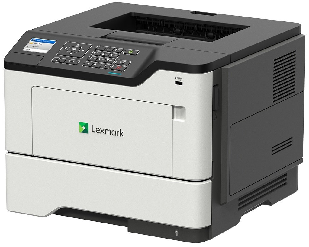  Impresora Laser Monocromática - Lexmark MS621DN / 36S0400 | 2201 - Impresora Láser Monocromática, Formato A4, Dúplex, Velocidad: 50 ppm, Resolución: 1.200 dpi, Procesador: Dual Core 1GHz, Memoria: 512 MB, USB & Ethernet Gigabit, Pantalla LCD