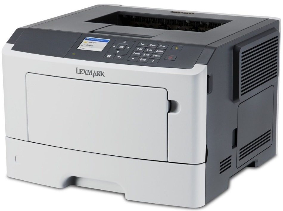  Impresora Láser - Lexmark MS417dn 35SC260 | Monocromática Formato A4, Impresión a doble cara integrado, Velocidad Impresión 40ppm, Resolución 1200dpi, Memoria 256MB, Procesador 800MHz, Paralelo bidireccional, USB, Ethernet Gigabit. Garantía 1 año.