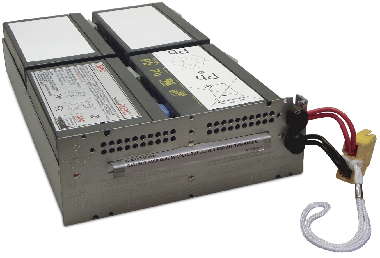 Baterias para UPS - APC RBC133 | Cartucho de Baterías APC # 133. Los genuinos APC RBC están probados y certificados para compatibilidad y restauración del rendimiento de la UPS a las especificaciones originales. 