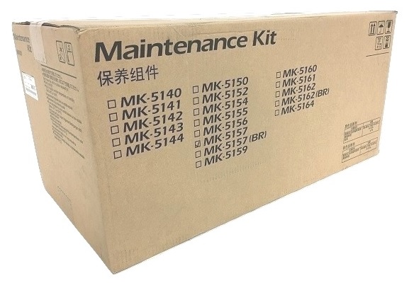 Kit de Mantenimiento Kyocera MK-5157 / 200k | 2404 - Kit de Mantenimiento Kyocera MK-5157. Incluye: DK-5140 Drum, DV-5150 Developer, FK-5152 Fuser, TR-5140 Transfer. FS-M6035cidn FS-M6235cidn FS-M6535cidn FS-M6635cidn 1702NS7US1 