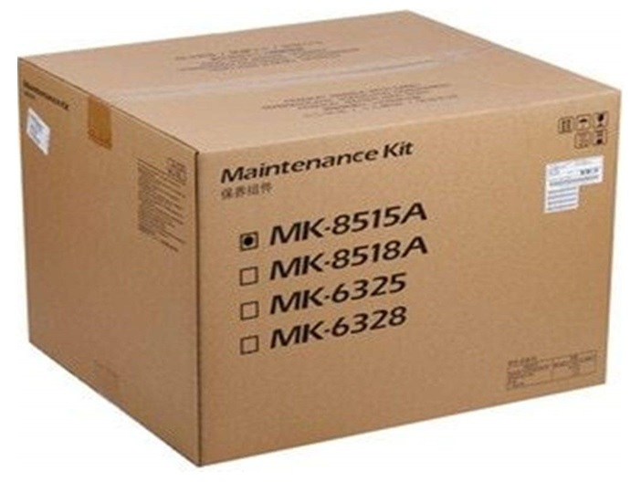 Kit de Mantenimiento para Kyocera FS-P8060 / MK-8515A | 2111 - Original Maintenance Kit. El Kit Incluye: Unidad de Cilindro, Unidad de Revelado Negro, Unidad Fusora, Polea de Recogida, Rodillo de Retención, Rodillo de Alimentacion, Recolector. 