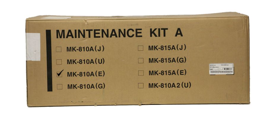 Kit de Mantenimiento para Kyocera FS-8026C - MK-810A | Original Maintenance Kit Kyocera MK-810A. Incluye: TR-810 Unidad de Transferencia,  FK-810 Unidad Fusora. Rendimiento 300.000 Pág. MK810A, MK 810A 