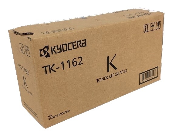 Toner para Kyocera FS-P2040DW / TK-1162 | 2111 - Original Black Toner Kyocera TK1162. Rendimiento Estimado 7.200 Páginas al 5%.