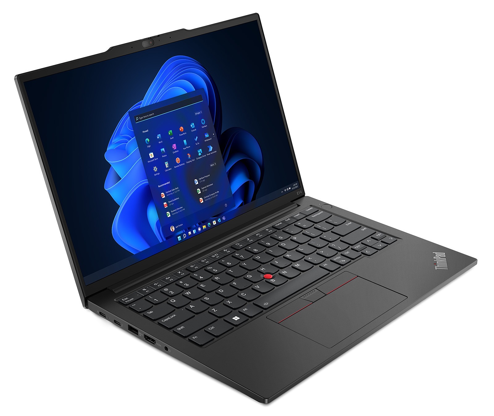 Lenovo ThinkPad E14 Gen5 (AMD) | 2402 - PC Portatil AMD Ryzen-7 7730U / 8-Corre, 14” IPS Full HD, RAM 16GB, SSD 512GB, Wi-Fi 6, RJ45, W11P, 3Y. 21JS000VLM  