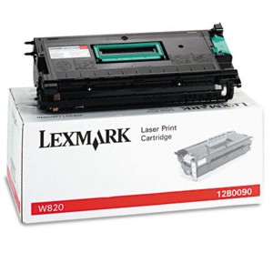 Toner Original - Lexmark 12B0090 Negro | Para uso con Impresoras Lexmark Optra W820, X820E MFP Lexmark 12B0090  Rendimiento Estimado 30.000 Páginas con cubrimiento al 5%