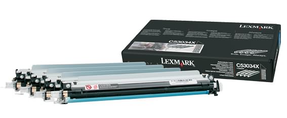 Kit Fotoconductor para Lexmark C520 - C53034X | Original Photoconductor Lexmark 76C0PK0. Rendimiento Estimado 20.000 Páginas con Cubrimiento al 5%. C53034X