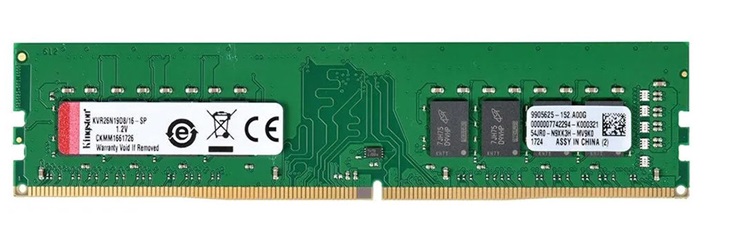 Memoria RAM para PC de Escritorio 16GB DDR4-3200Mhz / Kingston | 2203 - Modulo de Memoria RAM para PC de Escritorio, PC4-25600 DDR4 32000Mhz, Unbuffered, Non-ECC. Garantía de por vida. 