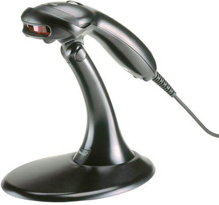 Lector Honeywell Voyager MS9540 | 2212 - MK9540-32A38 / Lector de Código de Barras 1D, Puerto USB, Manual de Gatillo, Tecnología CodeGate, Activación a corto y largo alcance, Opcion Modo 'manos libres', Incluye Base, Color Negro