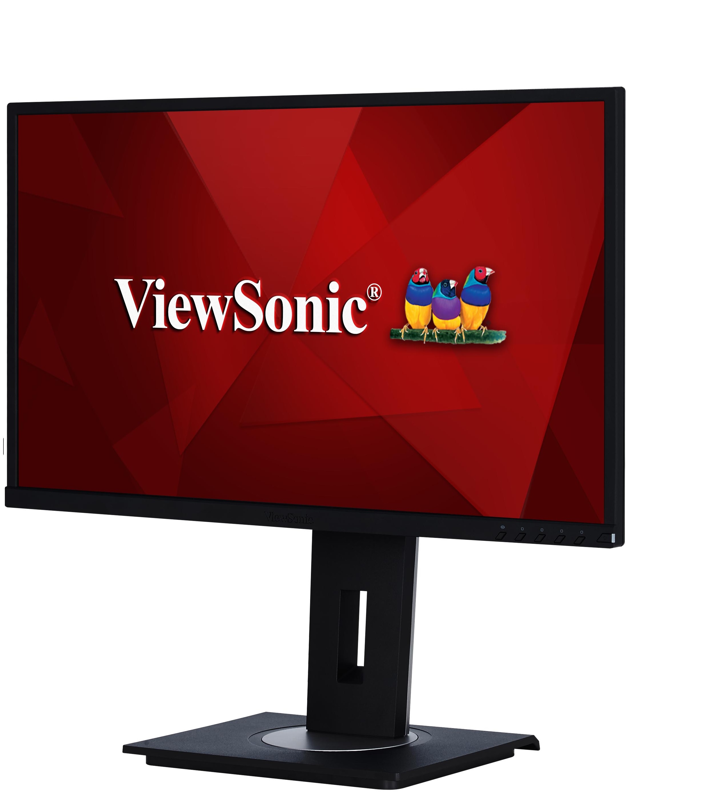 Monitor LCD Ajustable 24'' / ViewSonic VG2448 | Panel IPS, FHD 1920 x 1080, 16: 9, HDMI, VGA, DisplayPort, USB, Brillo 250 cd/m2, 178°/178°, Peso: 5.81 kg. 3 años