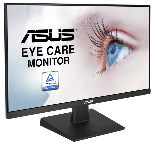 Monitor para PC - ASUS VA27EHE / 27'' | Monitor ASUS, Puertos: VGA & HDMI, Panel IPS, Frecuencia 75Hz, Resolución 1920x1080, Brillo 250Nit, Aspecto 16:9, Angulo de Vision 178°, Monitor Full HD VESA 100x100