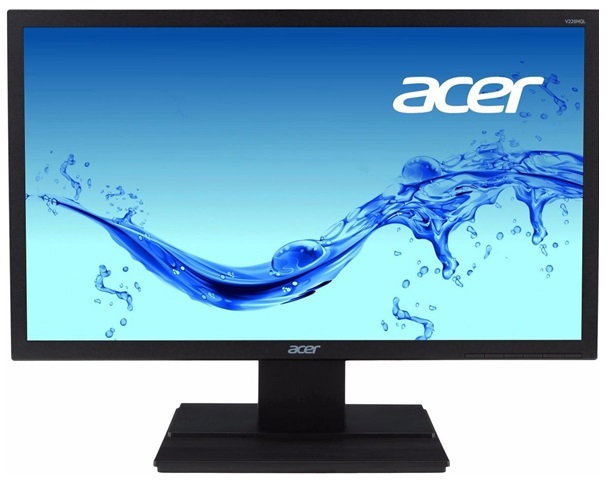 Monitor para PC - Acer V226HQL / 21.5'' | Monitor Acer, Puertos: VGA & HDMI, Panel TN, Resolución 1920x1080, Aspecto 16:9, Angulo de Vision 90°/65°, Brillo: 250Nit, Monitor Full HD UM.WV6AA.B07