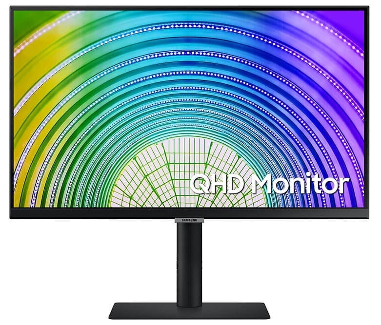 Monitor 24'' QHD Ajustable / Samsung S24A600U | 2306 - LS24A600UCNXGO / Monitor Samsung QHD Plano, Tamaño de la imagen: 23.8'', Panel: IPS, Puertos de Video: DisplayPort & HDMI, Resolución 2560 x 1440, Brillo 300 cd/m², Frecuencia 75Hz, Aspecto: 16:9