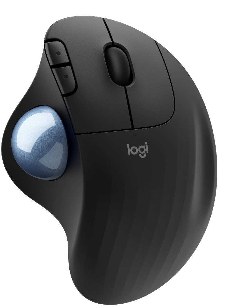 Mouse Inalámbrico - Logitech TrackBall ERGO M575 / 910-005869 | 2109 - Mouse inalámbrico ergonómico, Sensor óptico, 2000 dpi, 5 Botones, Batería: 1x AA, Receptor Unifying, Alcance: 10 m, Rueda de desplazamiento, USB-A, RF 2.4 GHz, Bluetooth