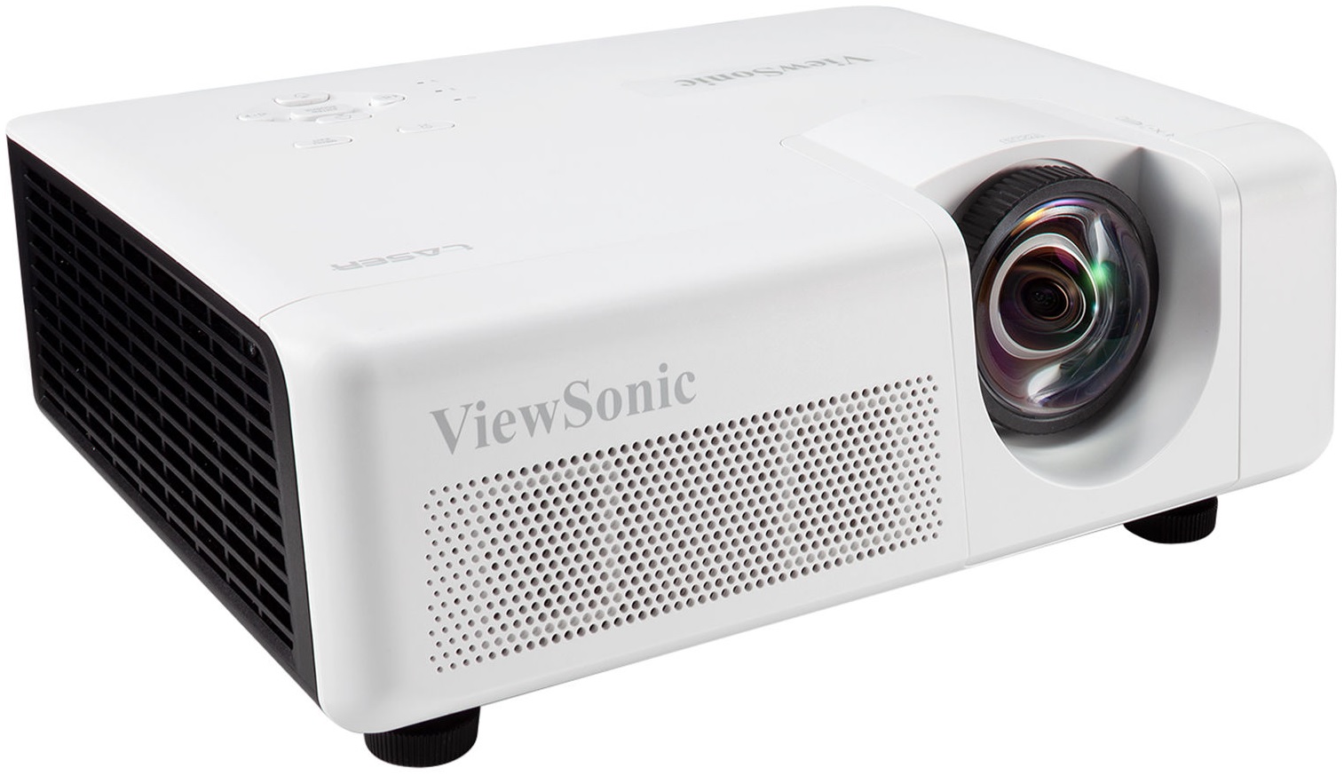 Video Proyector Laser  3200 Lumenes - ViewSonic LS625W / WXGA | Videobeam ViewSonic LS625W, Tecnología DLP Laser, Resolución 1280 x 800, Brillo 3200 Lúmenes, Tamaño de pantalla: 1.8 – 2.5m, Distancia de alcance: 0.8 – 1.1m, Relación de alcance: 0.52