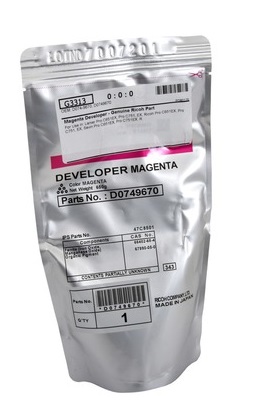 Revelador Ricoh D0749670 Magenta | 2112 - Original Magenta Developer. Ricoh D074-9670 
