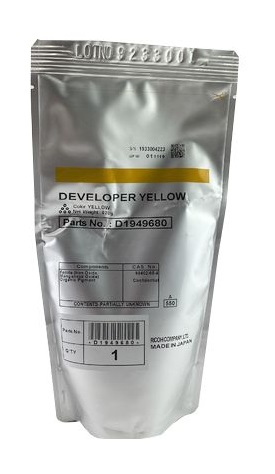Revelador Ricoh D1949680 Amarillo / 2112 - Original Yellow Developer. Ricoh D194-9640 