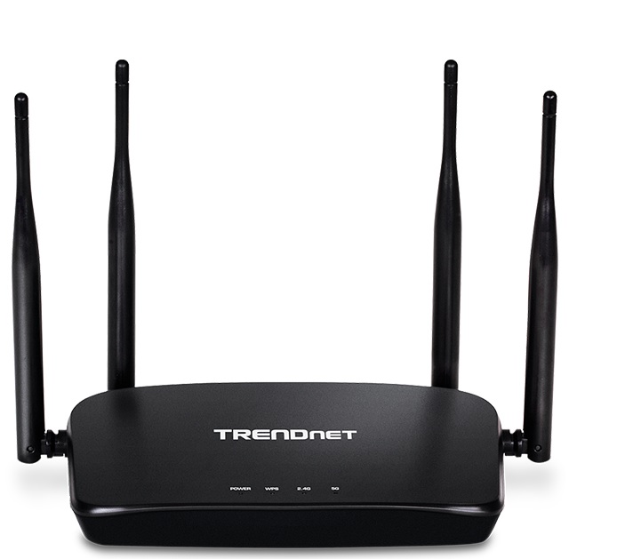 Router 1167 Mbps - TrendNet TEW-831DR / Wi-Fi 5 | 2108 - Enrutador Wi-Fi de doble banda, Red AC inalámbrica a 867Mbps de alto rendimiento y una red N inalámbrica a 300 Mbps, Interfaz: 3x puertos LAN a 10/100Mbps, 1x puertos LAN Gigabit