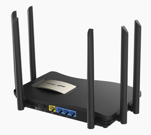 Router Wi-Fi 5 Dual Band / Ruijie RG-EW1200GPRO | 2402 - Router inalámbrico, Wi-Fi 5 802.11ac, Máxima Velocidad Wi-Fi: 2.4 GHz: 400 Mbps, 5 GHz: 867 Mbps, 6x Antenas con ganancia: 2.4 GHz: 6 dBi, 5 GHz: 6 dBi, Tecnología MIMO 2x2 