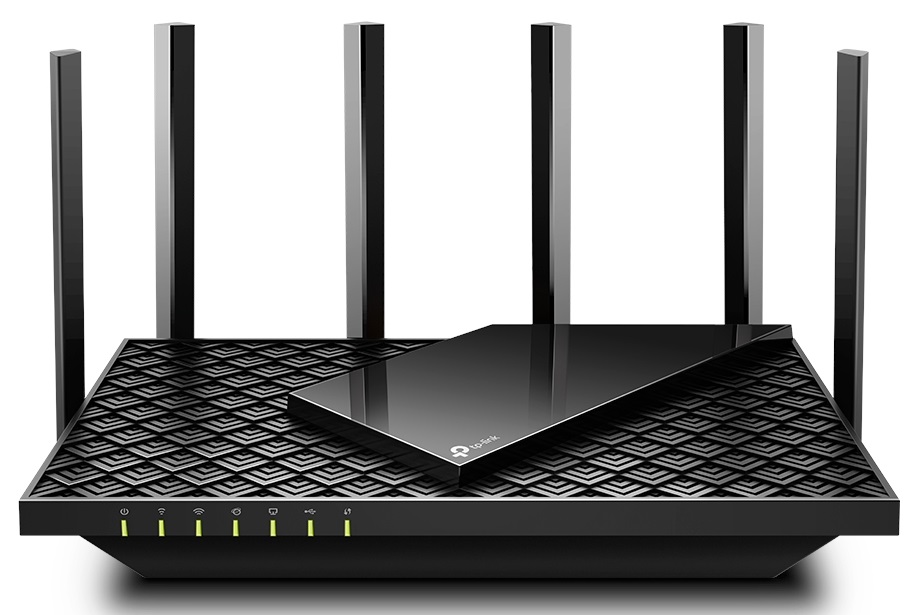 Router TP-Link Archer AX72 Dual Band / Wi-Fi 6 / 5378 Mbps | 2211 - Router Wi-Fi 6 802.11ax Dual Band con 6-Antenas externas, Funciones AP & Router, Velocidad 5378 Mbps, 4-Puertos LAN Gigabit, 1-Puerto WAN Gigabit, 1-Puerto USB-A, OFDMA & MU-MIMO 4x4