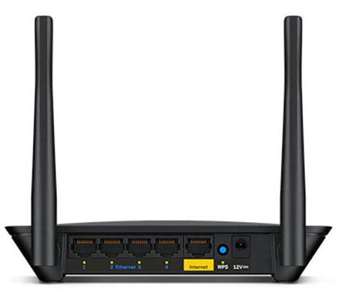 Router Linksys E5350 / 1000 Mbps | 2110 - Router Inalámbrico con Tecnología Wi-Fi 5 802.11ac de doble banda 1000 Mbps (N300 + AC700 Mbps), Dual Band (2.4 y 5GHz), Conectividad (1x Puerto WAN Gigabit, 4 Puertos LAN 10/100), 2-Antenas externas 
