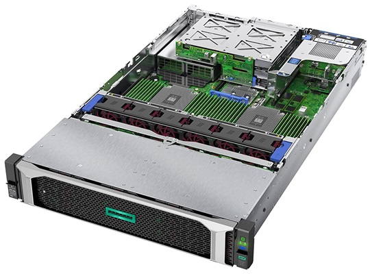  Servidor Rack - HPE ProLiant DL385 Gen10 878722 | Procesador 2x HPE AMD EPYC 7451 (24-Core, 2.3Ghz, 64MB L3 Cache) – 2 Sockets, Memoria RAM 64GB (2x 32GB) 2666MHz RDIMM – 32 Sockets, Redes: HPE 10/25 Gigabit 2-port, HPE Gigabit 4-Port, No Incluye Discos