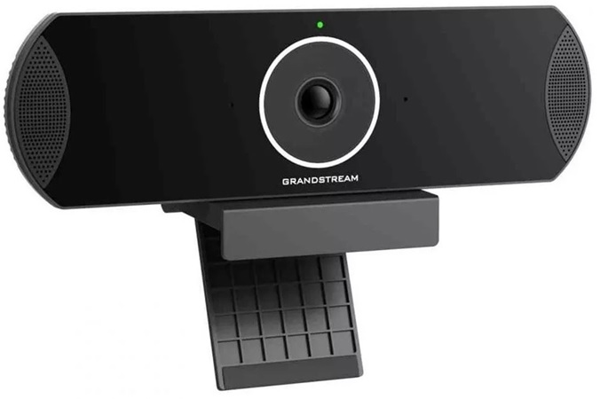 Sistema de Videoconferencia - Grandstream GVC-3210 | 2110 - Sistema de Video Conferencia con Cámara de video Ultra-HD 4K, Lente gran angular de 90-FOV, Matriz avanzada de 4 micrófonos con capacidad de formación de haz, Sensor CMOS de 16MP de alta gama