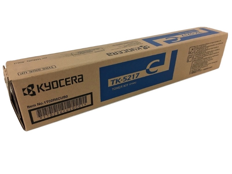 Toner Kyocera TK-5217C / Cian 15k | 2311 - 1T02R6CUS0 - Toner Original Kyocera TK-5217C Cian. Rendimiento 15.000 Páginas al 5%. TA-406ci 