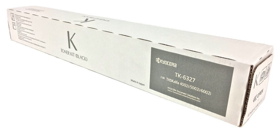 Toner Kyocera TK-6327 Negro / 35k | 2111 - Toner Original Kyocera TK 6327 Negro. Rendimiento Estimado 35.000 Páginas al 5%. 1T02NK0US0 