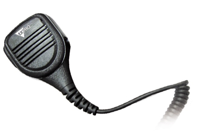 Micrófono Bocina – TXPRO TX-308-M09 | 2111 – Micrófono bocina para intemperie para radios Motorola (MOTOTRBO™), Bobina móvil altavoz dinámico, Impedancia: 8 Ω, Sensibilidad: 92 dB, Frecuencia: 0 – 20 kHz, Potencia 1W, Norma IP54