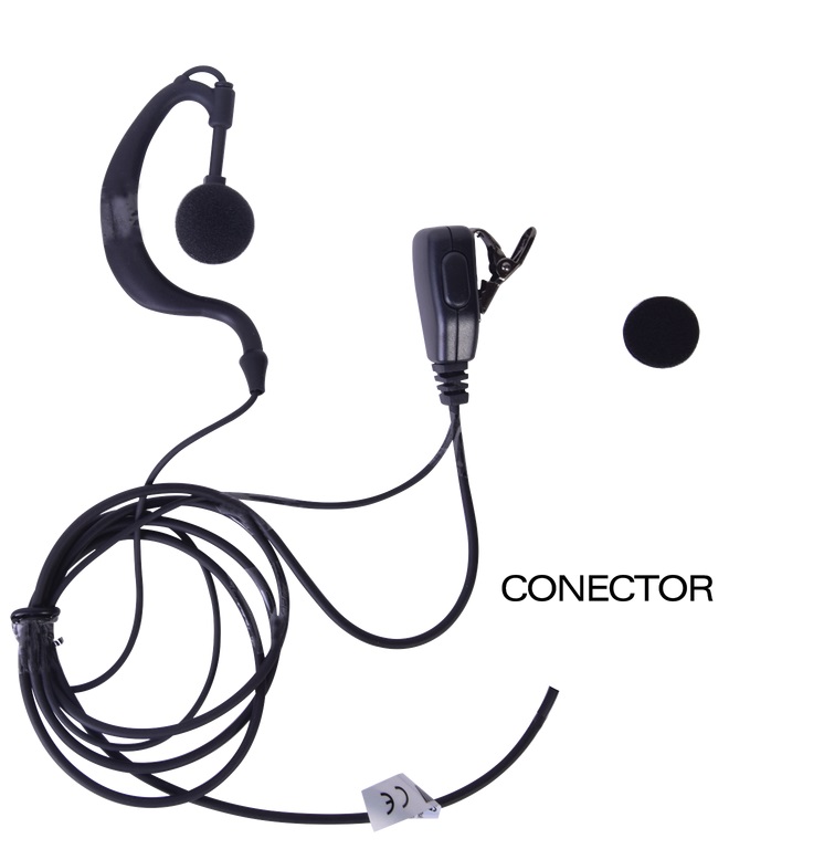Micrófono audífono – TXPRO TX-EHK | 2111 – Micrófono audífono para Kenwood serie G, Altavoz dinámico de bobina móvil, Impedancia: 32Ω, Sensibilidad: 101dB ± 3 dB, Frecuencia: 100 ~ 4.5 kHz, Potencia máxima: 10mW, Micrófono: sensibilidad -38± 2dB 