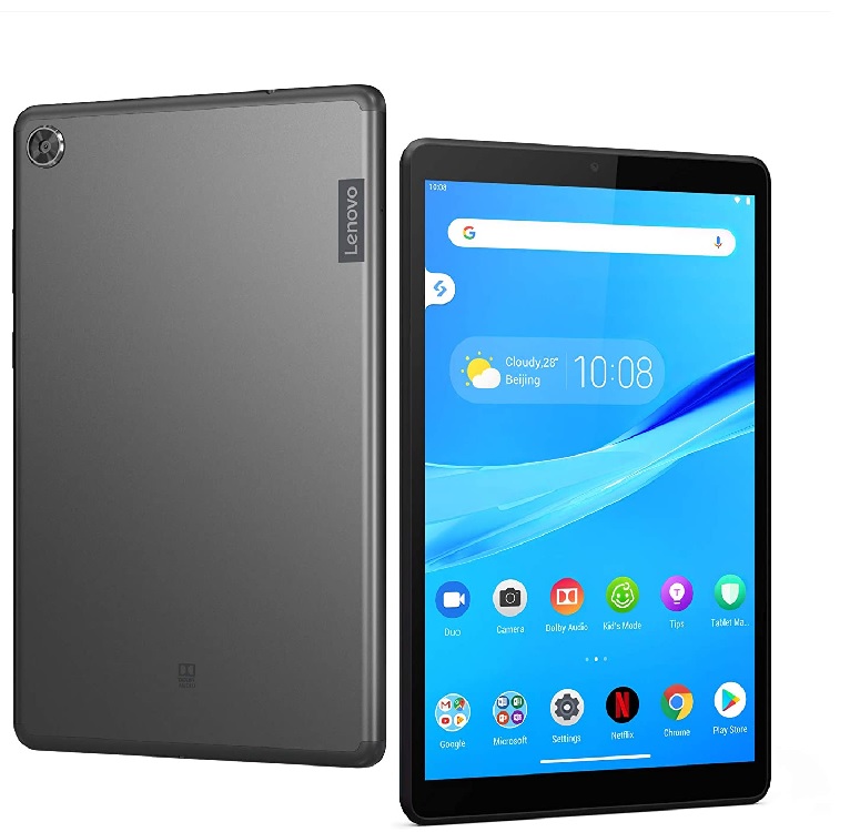 Tableta  8'' - Lenovo Smart Tab M8 / 5MP | 2108 - Tableta Lenovo MediaTek Helio A22, Memoria LPDDR3 2GB soldada, EMMC 32GB, Cámara (2MP frontal / 5MP trasero), IP52, 1-Año. ZA5C0065CO 