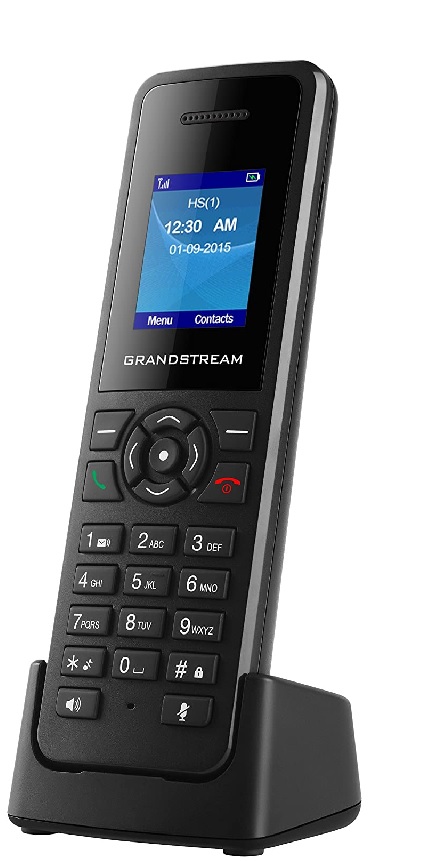 Teléfono Inalámbrico - Grandstream DP-720 / 10 Lineas | 2110 - Teléfono móvil DECT, Alcance: 300m (exterior) y 50m (interior), LCD 1.8'' (128x160) color TFT, 23 Teclas, 3x LED color MWI, Auriculares 3.5mm, Audio HD, Conferencia de 3 vías
