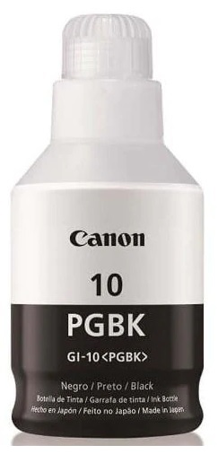 Tinta Canon GI-10PGBK / Negro 170 ml | 2308 - Tinta Original Canon GI-10PGBK 170ml Negro. Rendimiento 7.700 Pág al 5%. Canon G5010 G5011 G6010 G6011 G7010 GM2010 GM2011 