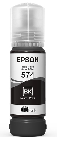 Tinta Epson 574 T574120-AL Negra / 65 ml | 2308 - Cartucho de Tinta Original Epson T574120-AL Negro / 65 ml. L8050