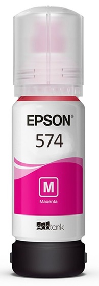 Tinta Epson 574 T574320-AL Magenta / 65 ml | 2308 - Cartucho de Tinta Original Epson T574320-AL Magenta / 65 ml. L8050