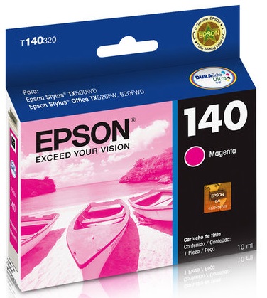 Tinta Epson 140 T140320 / Magenta | 2110 - Tinta Original Epson 140 para Impresoras Epson Stylus  