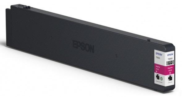 Tinta Epson T8583 Magenta / 50k | 2301 - Cartucho de Tinta Original Epson T858320 Magenta. Rendimiento Estimado: 50.000 Páginas al 5%. Impresoras Compatibles: Epson WorkForce Enterprise WF-C20590 