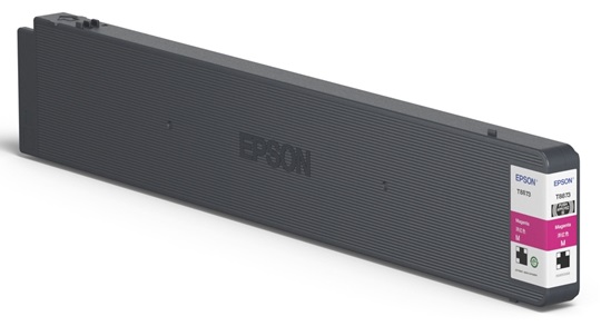 Tinta Epson T8873 Magenta / 50k | 2301 - Cartucho de Tinta Original Epson T887320 Magenta. Rendimiento Estimado: 50.000 Páginas al 5%. Impresoras Compatibles: Epson WorkForce Enterprise WF-C17590 