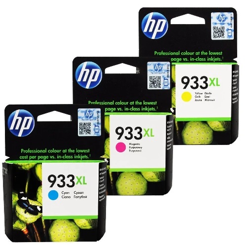 Tinta para HP OfficeJet 6100 / HP 933XL | Original Tinta HP 933XL Tricolor. Incluye: CN054AL CN055AL CN056AL HP933XL 