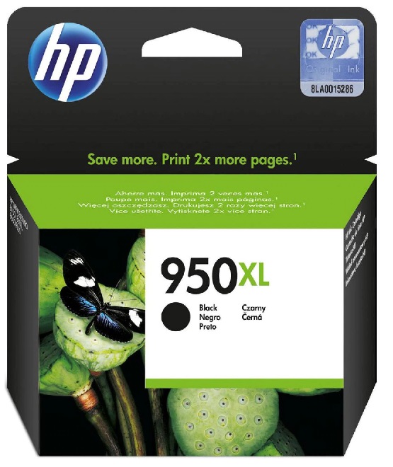 Tinta para HP OfficeJet Pro 251dw / HP 950XL | Original Ink Cartridge HP CN045AE. HP950XL 