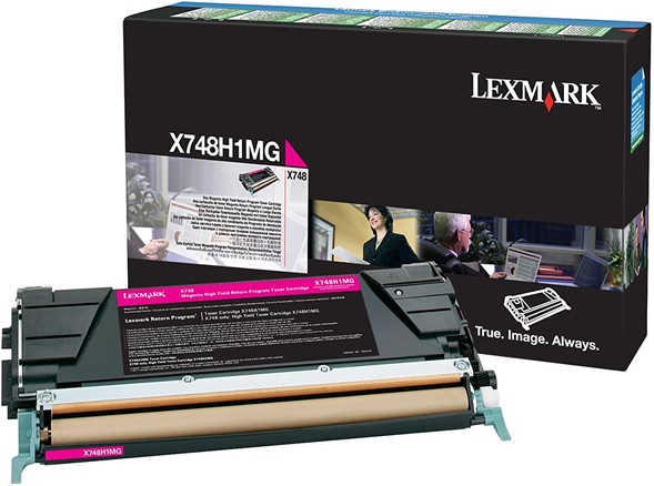 Toner para Lexmark X748 / X748H1MG | Original Toner Lexmark X748H1MG Magenta X748de