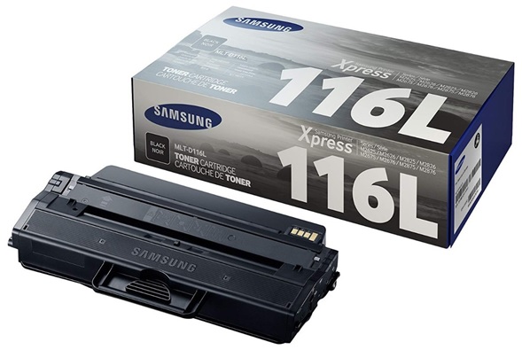 Toner para Samsung Xpress SL-M2885FW / MLT-D116L | Original Black Toner Samsung SU833A. Rendimiento 3.000 Páginas al 5%. MLTD116L 