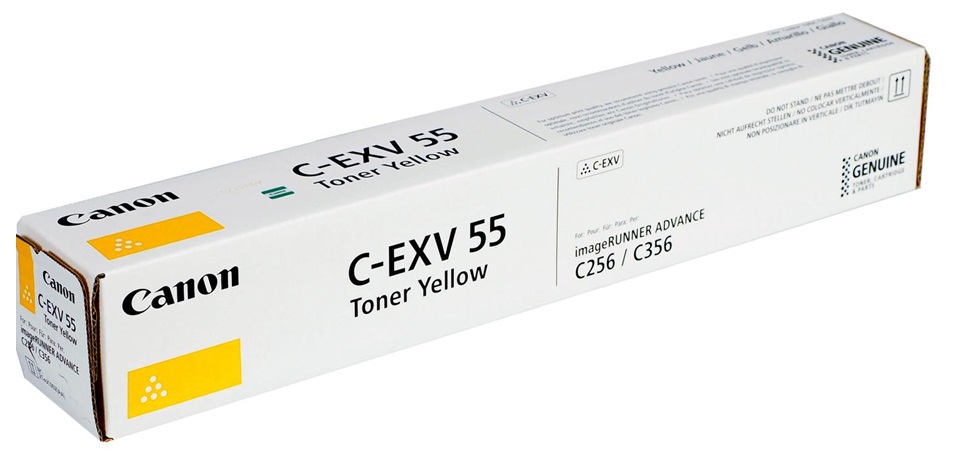 Toner Canon C-EXV 55 Y Amarillo / 18k | 2305 - Toner Original Canon C-EXV 55 Y Amarillo. Rendimiento Estimado 18.000 Páginas al 5%. C-EXV-55-Y 