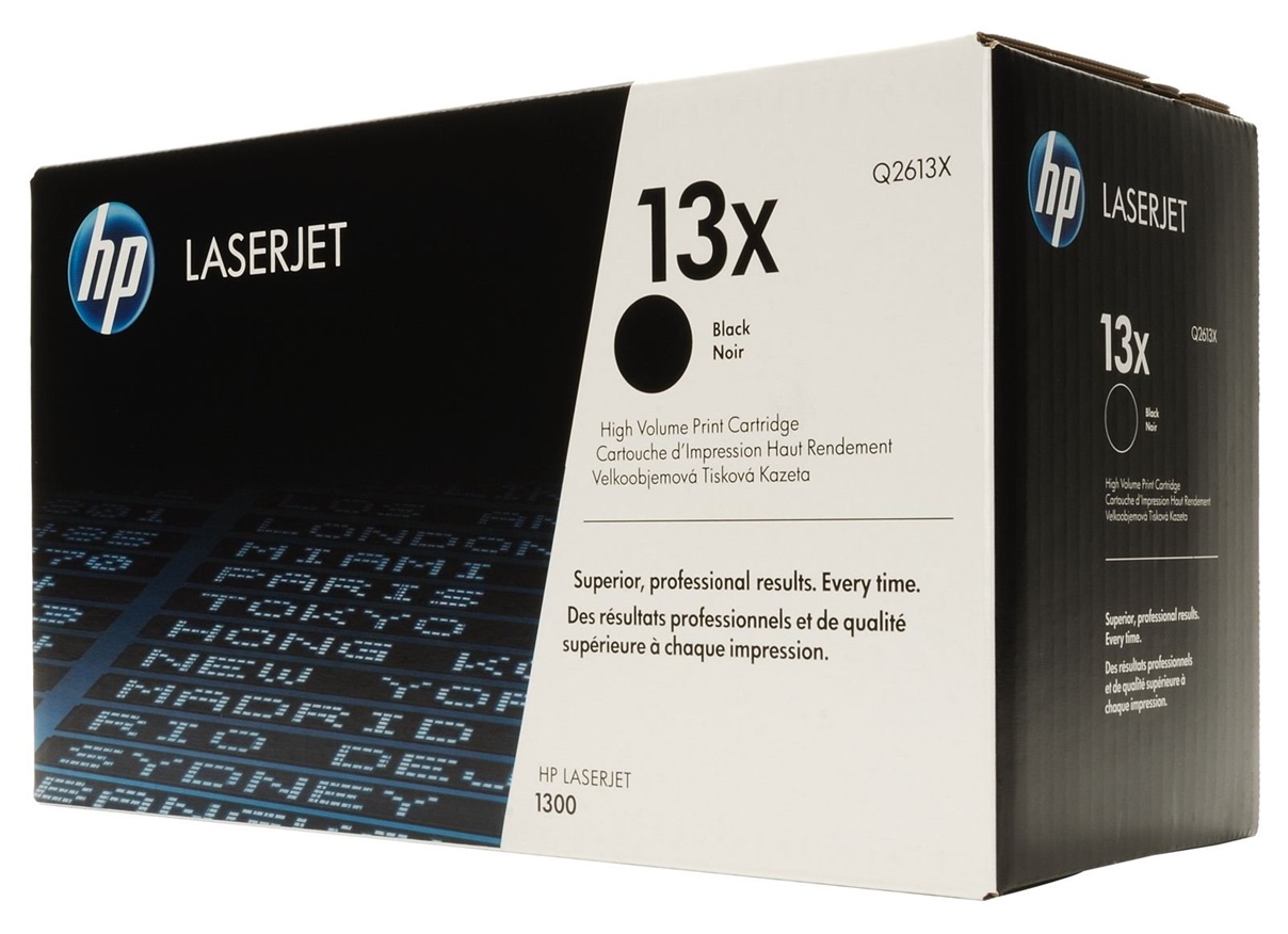 Toner para HP 1300 / HP 13X | 2405 - Toner Q2613X Negro para HP LaserJet 1300. Rendimiento 4.000 Páginas  al 5%.