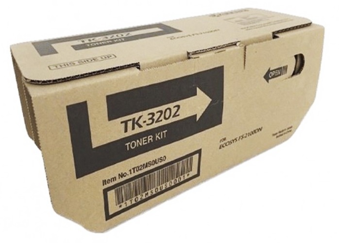 Toner Kyocera TK-3202 / Negro 40k | 2311 / 1T02WF0US0 - Tóner Original Kyocera TK-3202 Negro. Rendimiento 40.000 Páginas al 5%. FS-M3860IDN P3260dn 