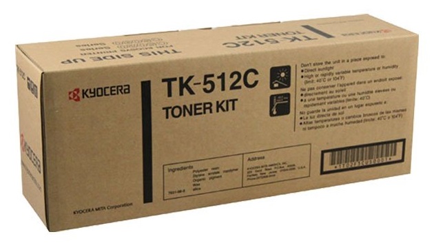 Toner para Kyocera FS-C5030 - TK-512  | Original Toner Kyocera TK-512. El Kit Incluye: TK-512K Negro, TK-512C Cian, TK-512M Magenta, TK-512Y Amarillo. Rendimiento Estimado 8.000 Páginas con cubrimiento al 5%. TK512, TK 512