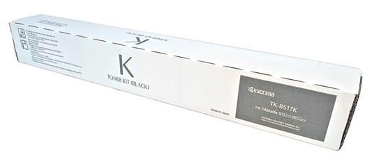 Toner Kyocera TK-8517K Negro / 30k | 2111 - Toner Original Kyocera TK 8517K Negro. Rendimiento Estimado: 30.000 Páginas al 5%. 
